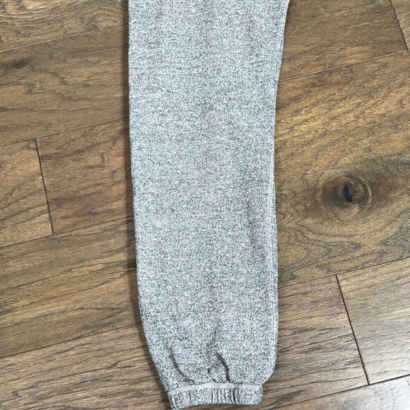 ROOTS Organic Heritage Logo Women's Jogger Sweatpants Gray Sz S - Picture 3 of 5